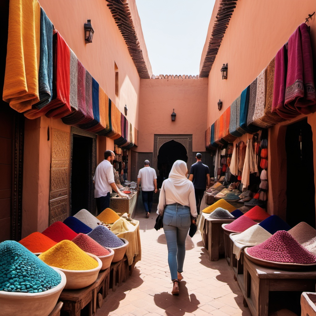morocco local souk