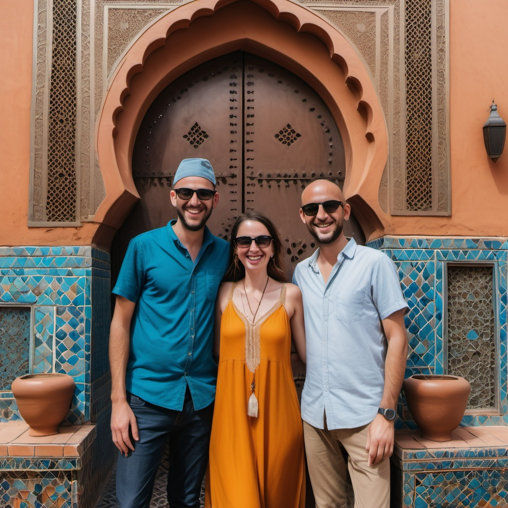 Family visit morocco